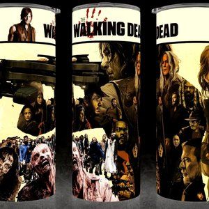 Daryl Dixon Zombie Walking Dead Cup Mug Tumbler